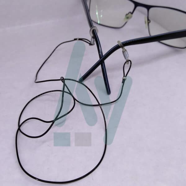 CORDON E SILICONA NEGRA x 10u